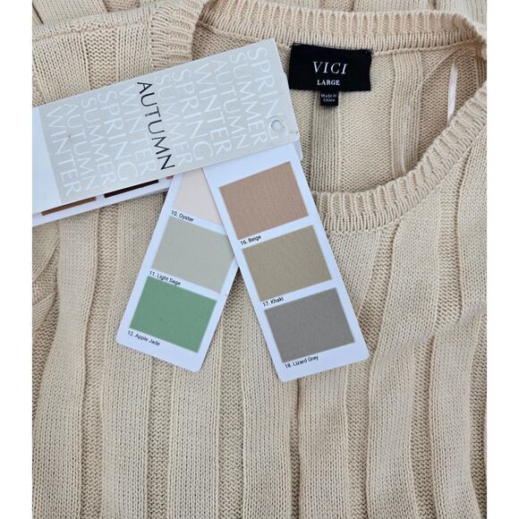 VICI Your Moment Bell Sleeve Midi Sweater Dress - Picture 4 of 7